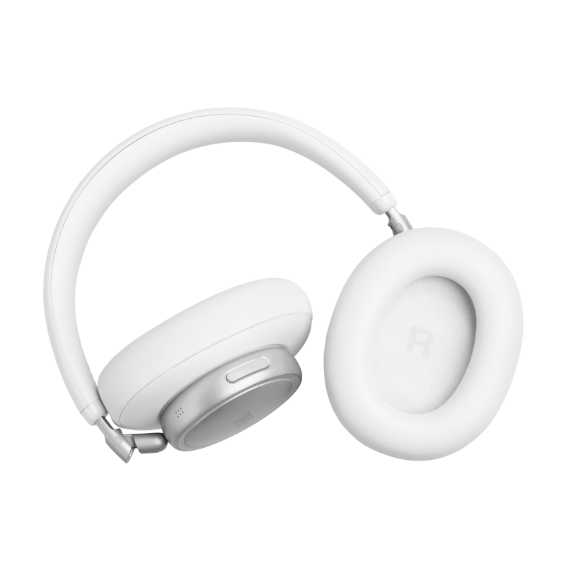 JBL | Live 780NC Wireless Over-ear Noise Cancelling Headphones - White | JBLLIVE780NCWHTAM