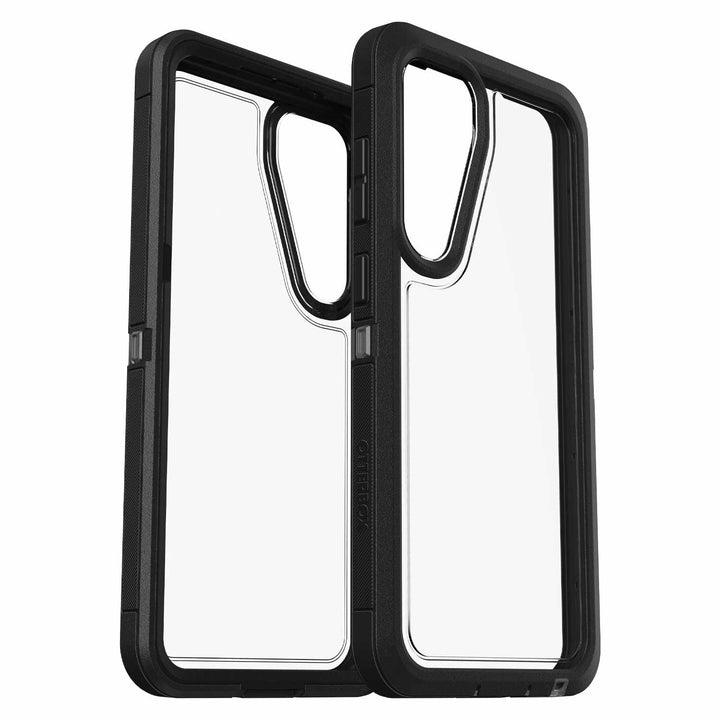 Otterbox | Defender XT Series Clear Case w/ MagSafe Samsung Galaxy S24+ - Clear/Black (Dark Side) | 77-94721