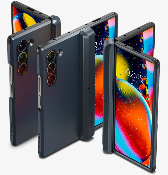 Spigen | Slim Armor Pro Case for Galaxy Z Fold 6 - Metal Slate | SGPACS08286