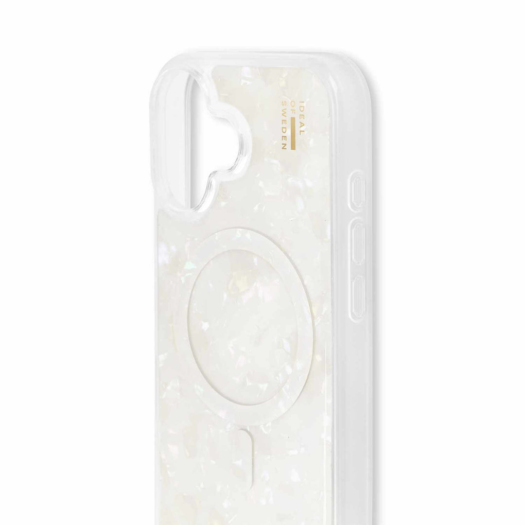 Ideal of Sweden | Pearlised MagSafe Case iPhone 17 - White | IDPLCMSI256110