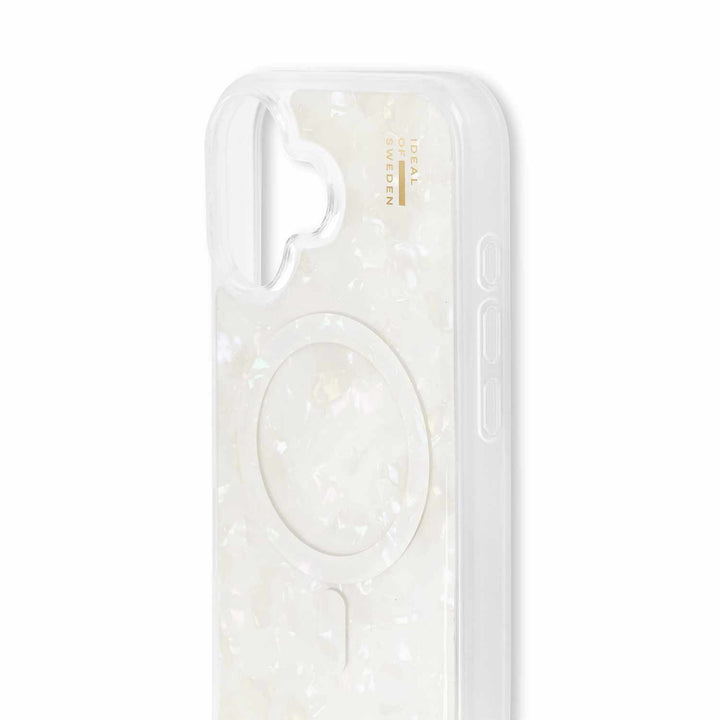 Ideal of Sweden | Pearlised MagSafe Case iPhone 17 - White | IDPLCMSI256110