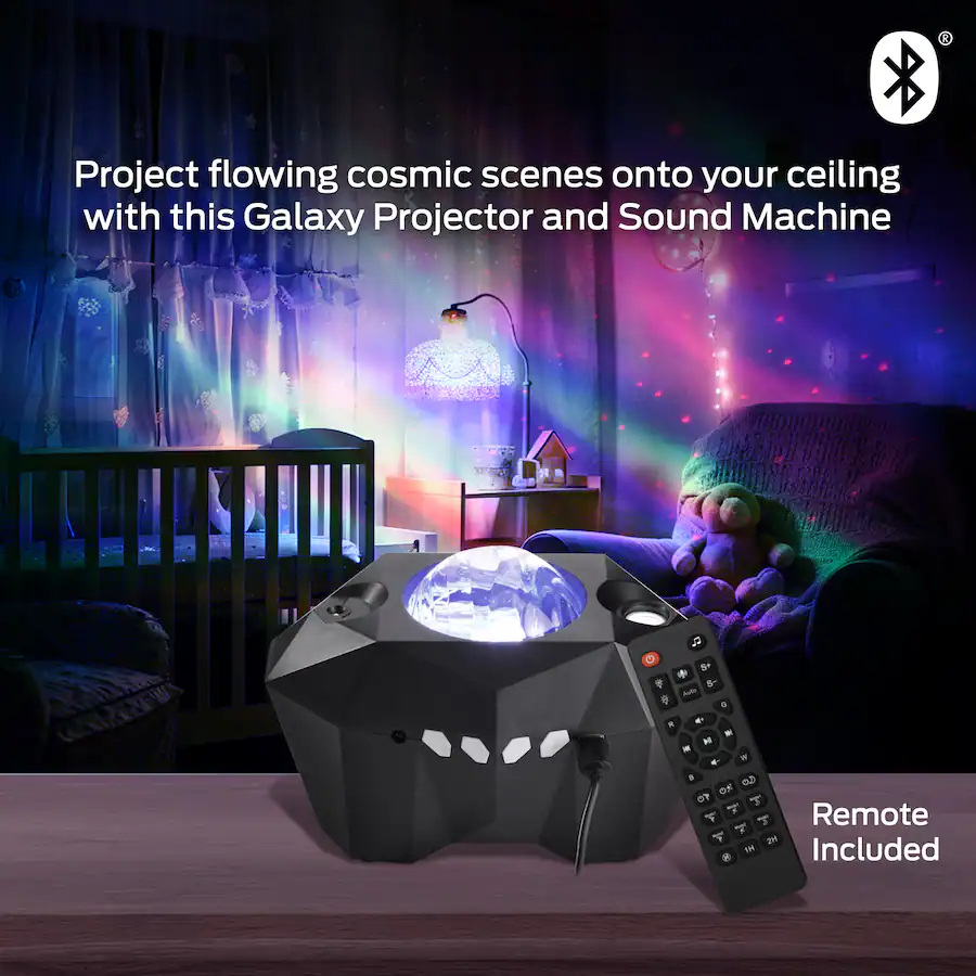 Monster | Bluetooth Sound Machine Galaxy Light | MNO7-2001-BLK
