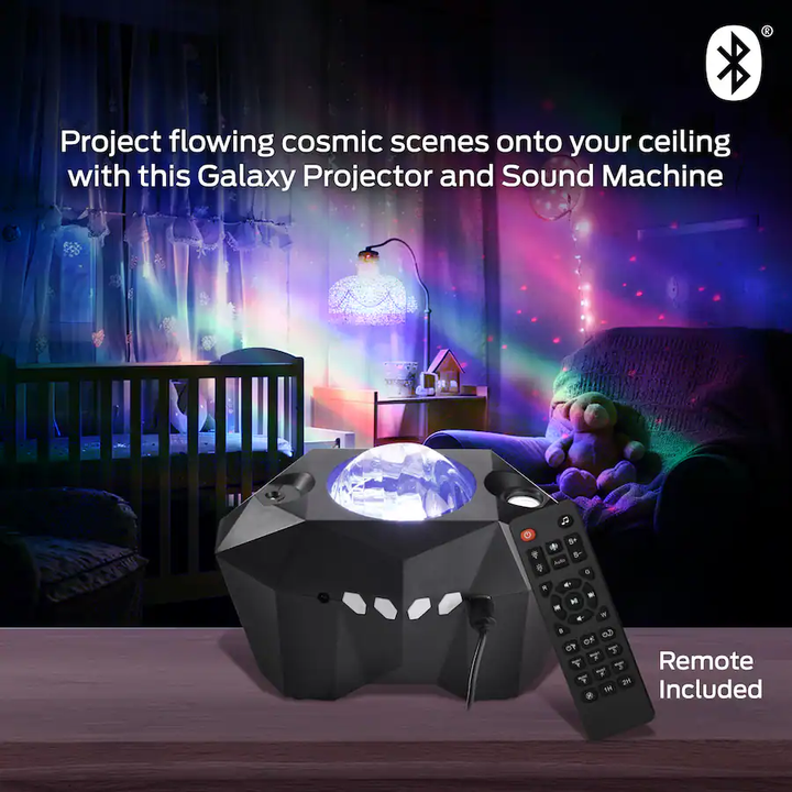 Monster | Bluetooth Sound Machine Galaxy Light | MNO7-2001-BLK