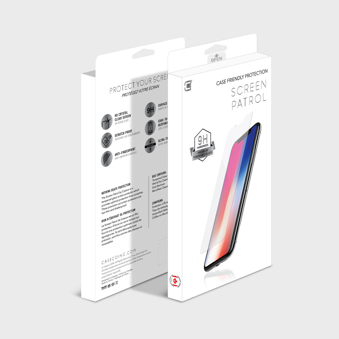 Caseco | Screen Patrol Tempered Glass iPhone 11 Pro Max/XS Max | C4109-00