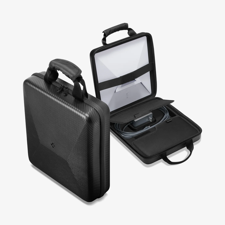 Spigen | Mini Spigen SpaceX Carrying Case - Carbon | AFA09372