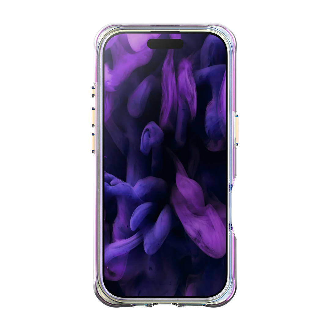 LAUT | Aero Holo MagSafe iPhone 17 Case - Holo Pearl | L_IP25A_AH_W