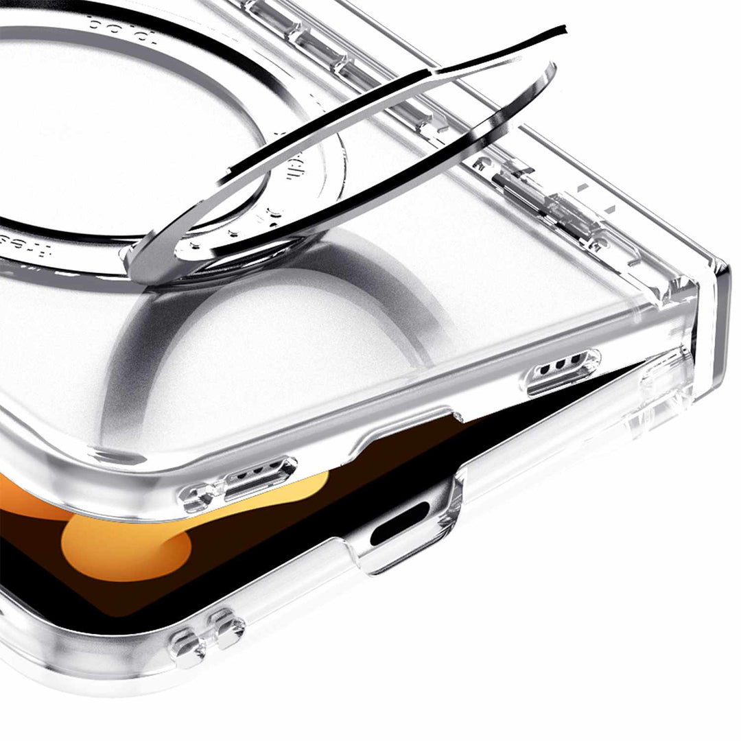Avana | Tootsie Stand Hinge MagSafe Case iPhone Duo - Ice/ Clear | AP8FAVTSTTRSP