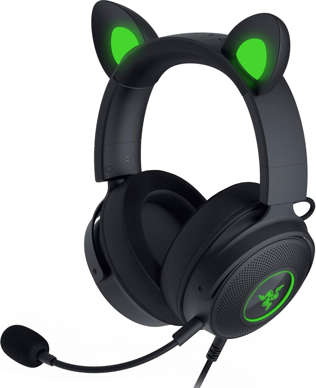 Razer Renewed | Kraken Kitty V2 Pro Headset - Black | RZ04-04510100-R3UR | 60 DAYS WARRANTY