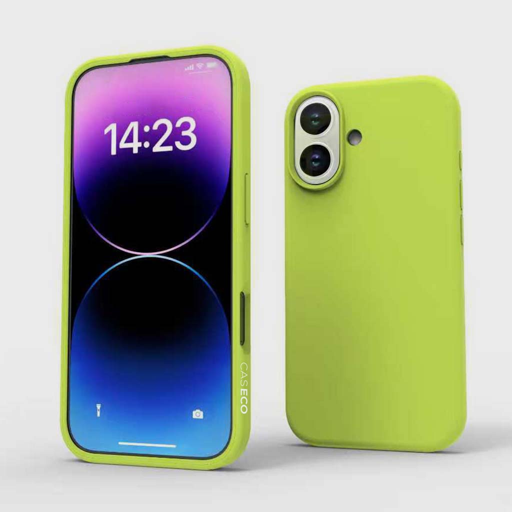 Caseco | Liquid Silicone MagSafe for iPhone 17 - Lime Green |  C29E5-20