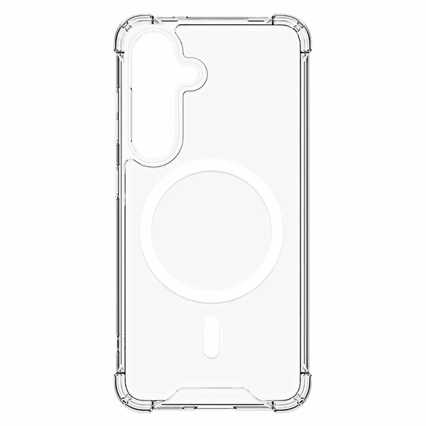 Blu Element | DropZone Rugged Compatible w/MagSafe Case Clear for Samsung Galaxy S25+ - Clear | 120-9177