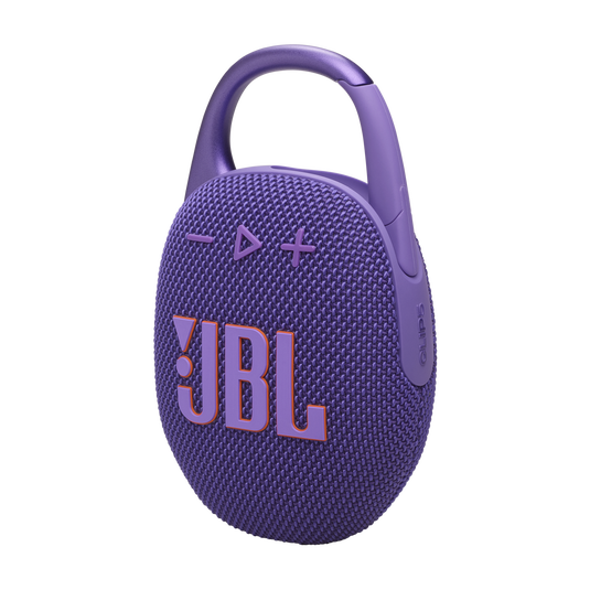 JBL | Clip 5 Waterproof Bluetooth Wireless Speaker - Purple | JBLCLIP5PURAM