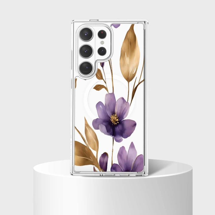 Caseco | Case for Samsung S26 Ultra - Purple Wildflower | ED24F4-PW