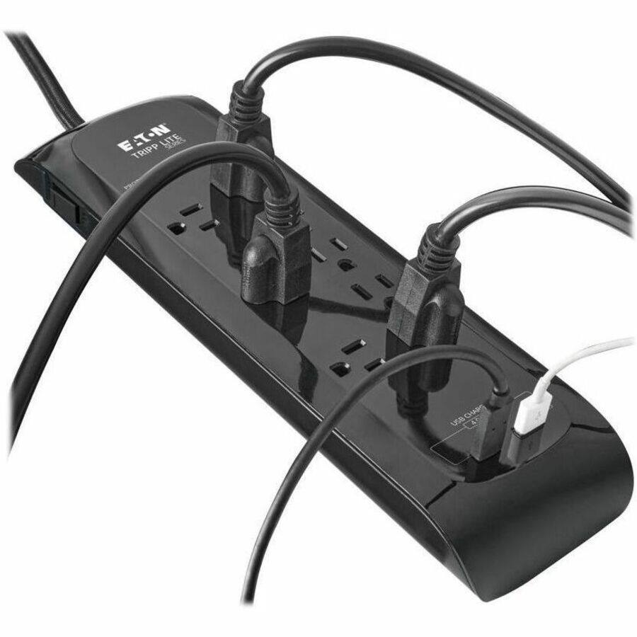 Tripp Lite | Eaton Tripp Lite series Protect It surge protector - Black | TLP88DBUC