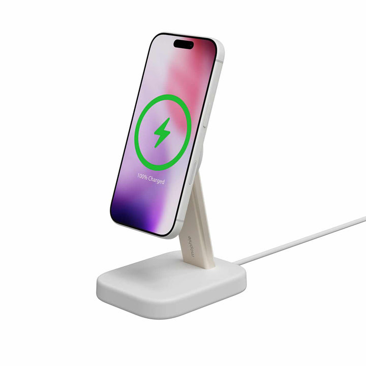 Mophie | Qi2 Wireless Charging Stand 15W - White | 401319770