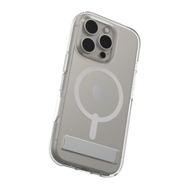 ZAGG | Crystal Palace GrapheneSnap Kickstand Case iPhone 16 Pro - Clear | 15-13417