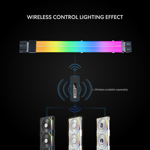 Lian-Li | Strimer Wireless 2x8-Pin GPU ARGB Cable | PW8-1W