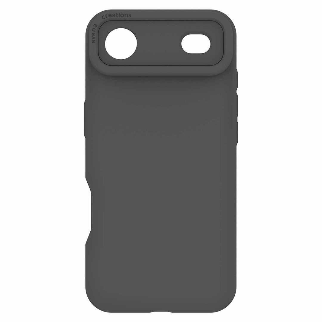 Avana | Velvet MagSafe Case iPhone 17 Air - Ash | AP7RAVSIKBLCK