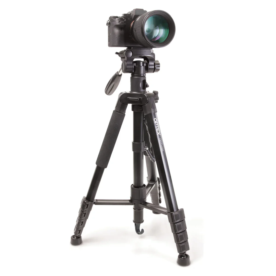 Optex | Horizon 5-Section Aluminum Hybrid Tripod - Black | OPTH155