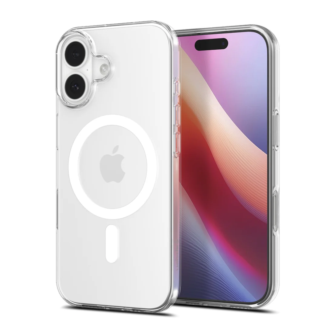 Spigen | Crystal Flex MagFit iPhone 17 Case - Clear | SGPACS09648