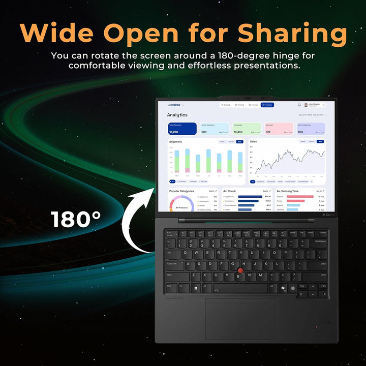 Lenovo | X1 Carbon G13 13" 2.8k OLED 120Hz Ultra 7 265U 16GB DDR5 512GB W11 PRO 1YR  | 21NYS3PY00