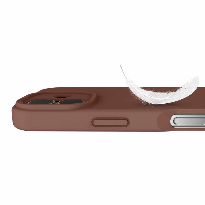 Avana | Velvet MagSafe Case iPhone 17 - Mocha | AP7NAVSIKMOCC