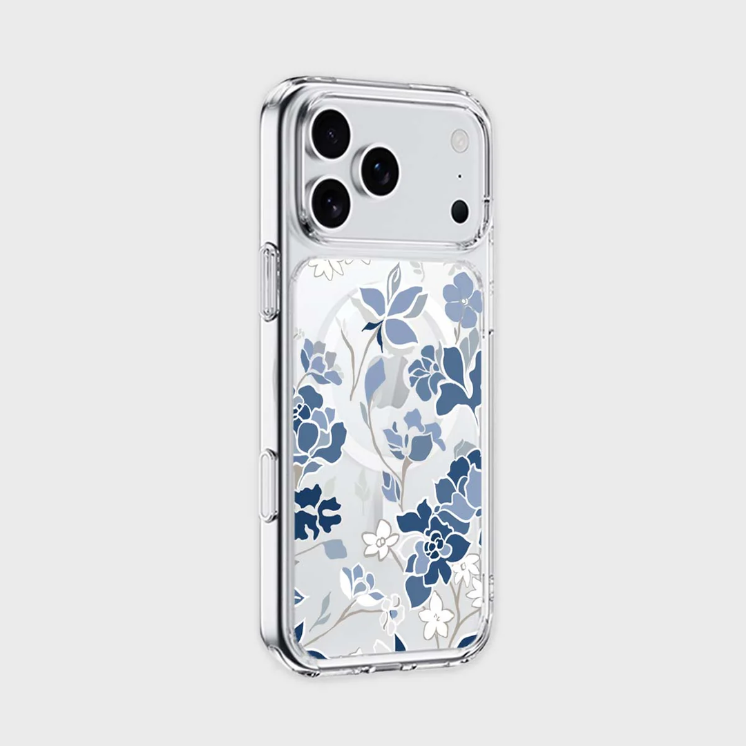 Caseco | Blue Pattern iPhone 17 Pro Case | ED24E7-BP