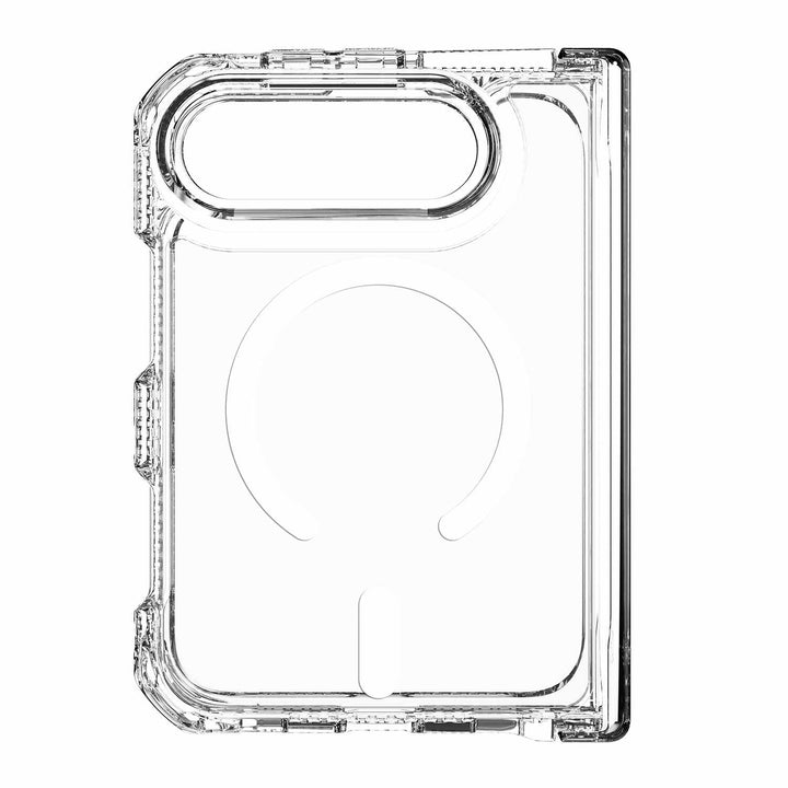 ITSKINS | Hybrid_R Hinge MagSafe Case iPhone Duo - Clear | AP8FHIMCLTRSP