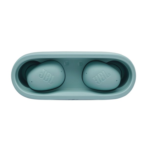 JBL | Vibe Buds 2 Active Noise Cancelling Bluetooth True Wireless Earbuds - Blue | JBLVBUDS2BLUAM