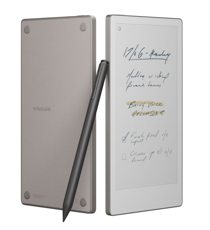 reMarkable | Paper Pro Move 7.3" 64GB Paper Tablet with Marker Plus Pen - Silver | RM89A-1000NW