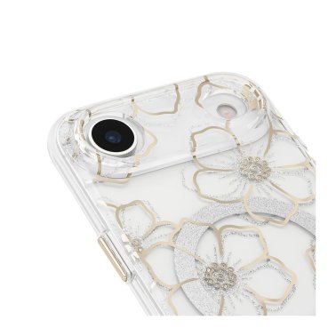 Case-Mate | Floral Gems iPhone 17 Air MagSafe Case - Gold | CM057464