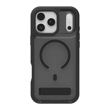 ZAGG | Graphene Rainier Snap Kickstand Case iPhone 17 Pro Max - Smoke Black | 702320850