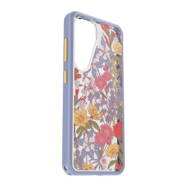 Otterbox | Symmetry Magnets Series Case Samsung Galaxy S25 -  Purple Wildflower | 77-97692