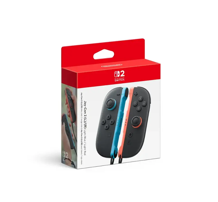 Nintendo | Joy-Con 2 (L)/(R) Light Blue/Light Red - Multi | 6625915