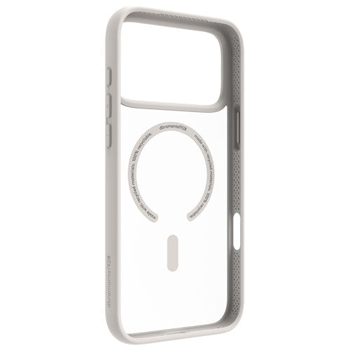 Dbramante1928 | Grenen Fitted Hard Shell Case with MagSafe for iPhone 17 Pro Max - White | GN69WH00U849