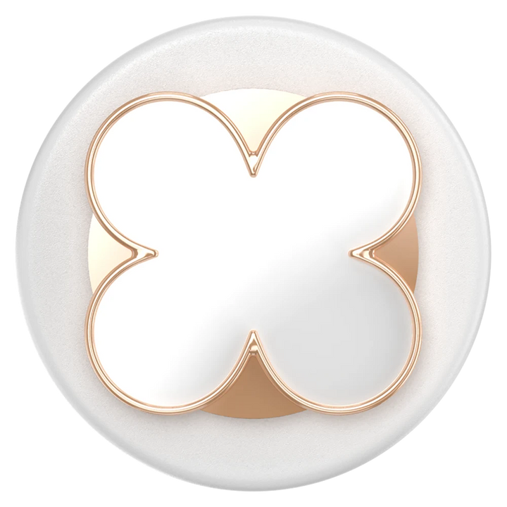 Popsockets | PopGrip for MagSafe Round with Adapter Enamel Clover - Rose Gold | 809081
