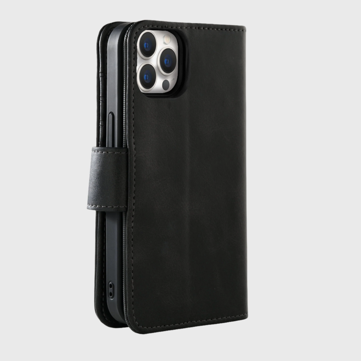 Caseco | Detachable Wallet Case (5th Ave) iPhone 12/ 12 Pro (5 cards) - Black | C3153-01