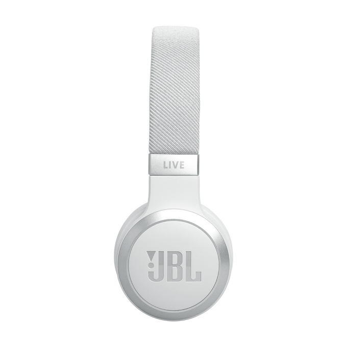 JBL | Live 670NC Wireless On-Ear True Adaptive Headphones - White | JBLLIVE670NCWHTAM PROMO ENDS NED