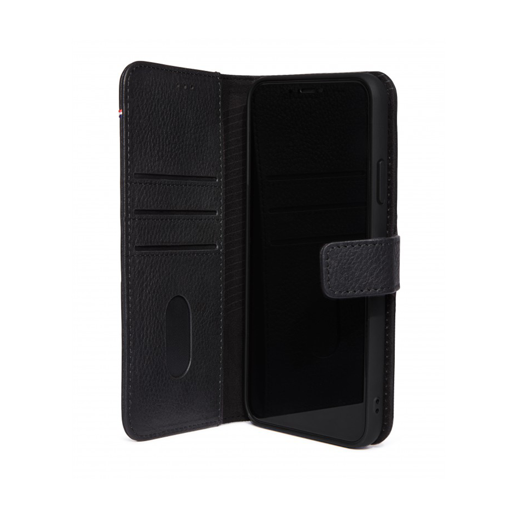 Decoded | Leather Detachable Wallet for iPhone 11 Pro Full Grain Leather - Black | DC-D9IPOXIDW2BK