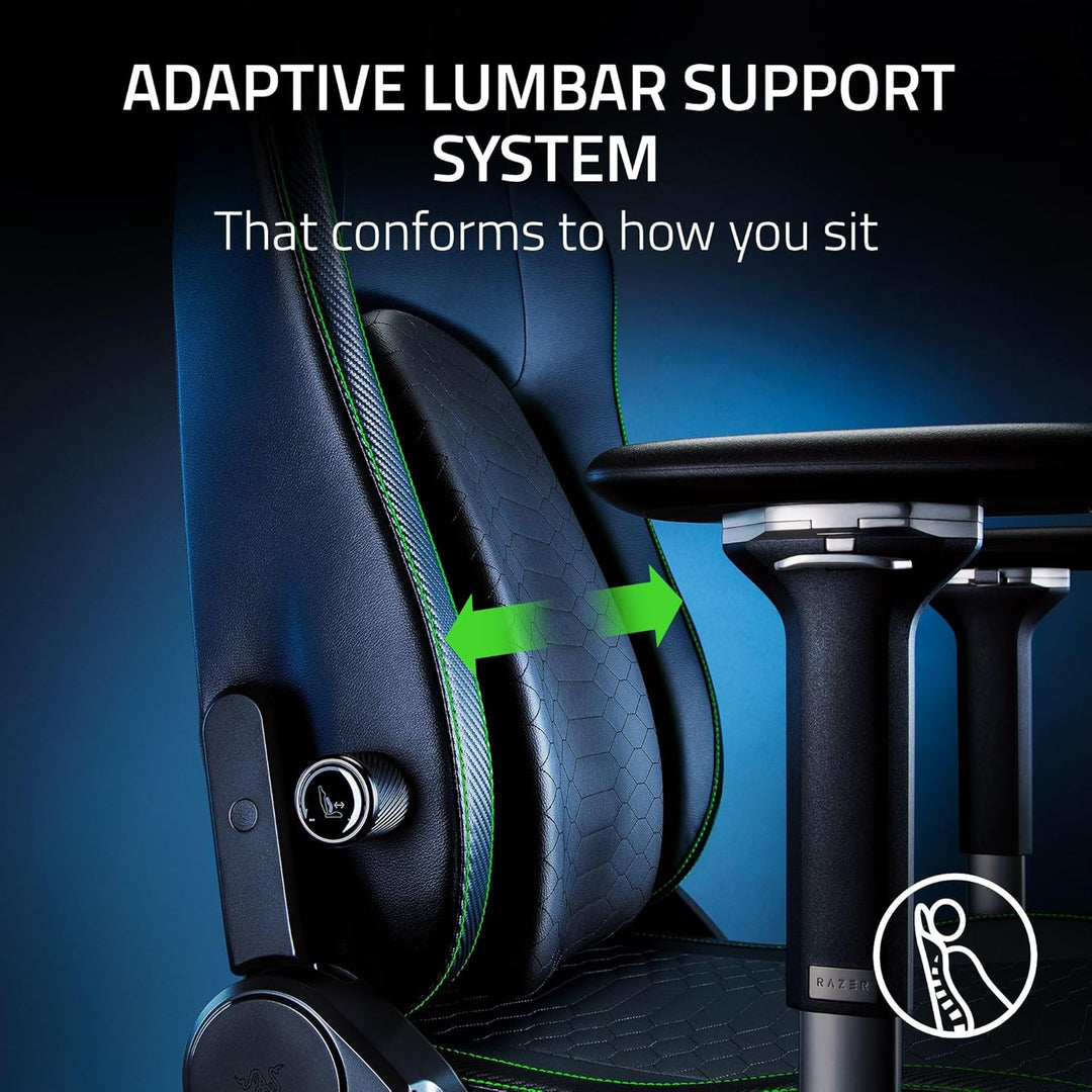Razer | Iskur V2 X Newgen Gamin Chair - Black Green | RZ38-05310700-R3CA