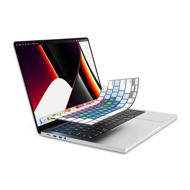 JCPal | VerSkin Inclusive Keyboard Protector MacBook Pro 14 (2021), MacBook Pro 16 (2021) | 15-14176