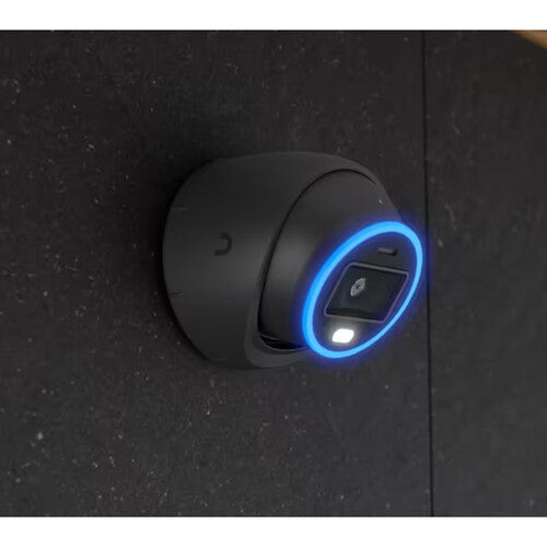 Ubiquiti | UniFi Protect AI UHD 4K Outdoor Network Turret Camera with Night Vision - Black | UVC-AI-TURRET-B