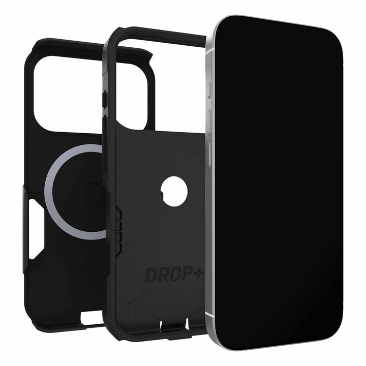OtterBox | Commuter MagSafe Case w/Camera Control in Bulk Packaging iPhone 17 Pro - Black | 77-98326