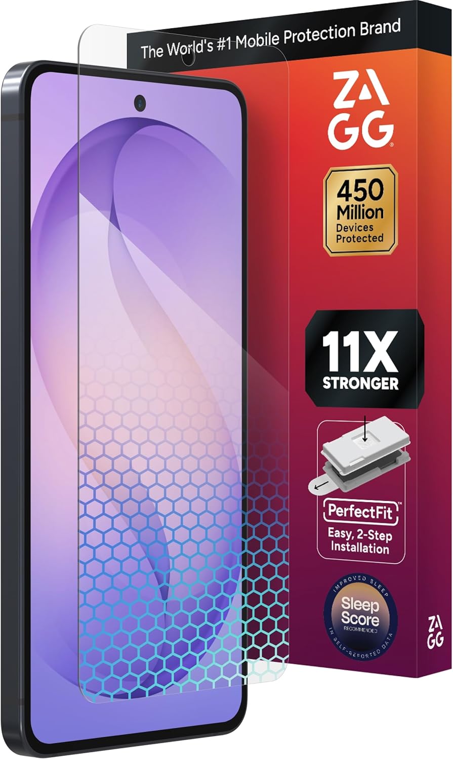 ZAGG | InvisibleShield Glass XTR5 Screen Protector for Samsung Galaxy S26 | 200121085