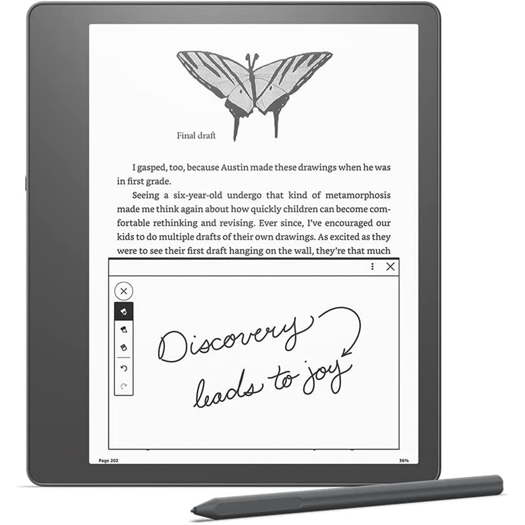 Amazon | Kindle Scribe 16GB 10.2" Digital eReader with Touchscreen & Basic Pen - Tungsten | B09BS5XWNS