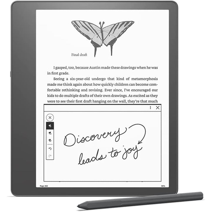 Amazon | Kindle Scribe 16GB 10.2" Digital eReader with Touchscreen & Basic Pen - Tungsten | B09BS5XWNS