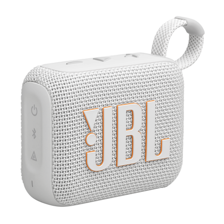 //// JBL | Go 4 Waterproof Bluetooth Wireless Speaker - White | JBLGO4WHTAM