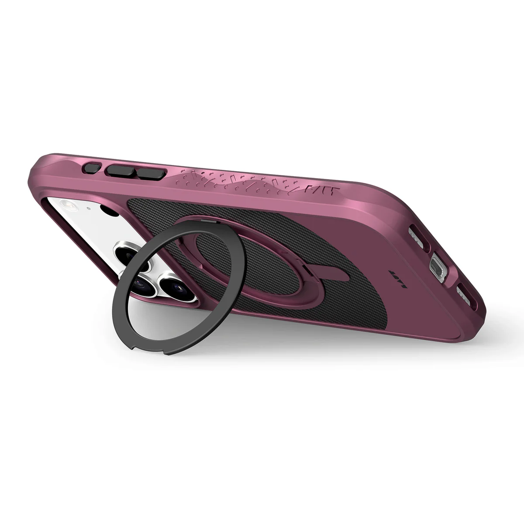 LAUT | Carbon Matter MagSafe iPhone 17 Pro Case - Wine Red | L_IP25B_CM_R