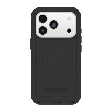 OtterBox | Defender Pro iPhone 17 Pro w/MagSafe + Camera Control Case - Black | 77-98421