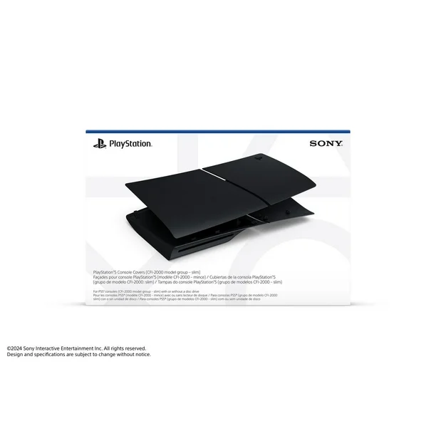 Sony | PlayStation PS5 Slim - Standard Ed. Console Cover - Midnight Black | 1000041318
