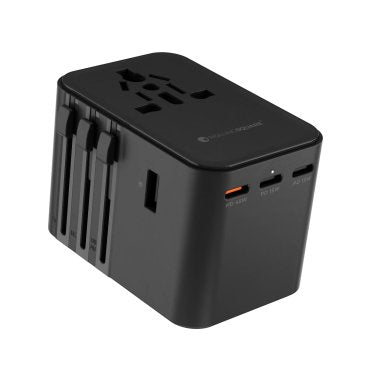 Rolling Square | Quick Charger Travel Adapter Wall Charger 45W - Black | TRAVQCR